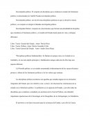 El conjunto de disciplinas que se dedican al estudio del fenómeno político es denominado por Adolfo Posada enciclopedia política