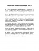 Sernac Charla Sernac sobre la importancia de ahorrar