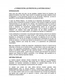 Magisterio problema historico