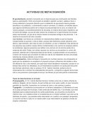 Español 2 actividad de metacognicion