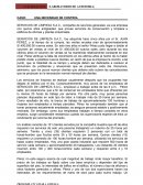 Una necesidad de control