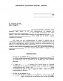 EJEMPLO DE UNA DEMANDA DE RESPONSABILIDAD CIVIL OBJETIVA