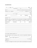 Formato Acta Administrativa