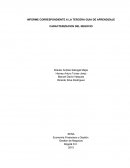 INFORME CORRESPONDIENTE A LA TERCERA GUIA DE APRENDIZAJE