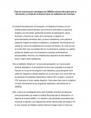 Falta de comunicación estratégica del (IMRDS) Instituto Municipal para la Recreación y el Deporte de Soacha hacia los habitantes del municipio
