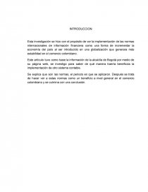 IMPLEMENTACION DE LAS NORMAS INTERNACIONALES DE INFORMACION FINANCIERA – NIFF. Página 4