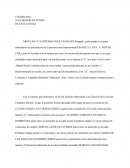 Demanda ejecutivo mercantil