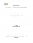 PSICOLOGIA SOCIAL PROPUESTA PLAN DE TRABABJO PARA DESARROLLAR EN EL CURSO