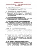 CUESTIONARIO A LA VISITA AL MUSEO CEMENTERIO PRESBITERO MATIAS MAESTRO