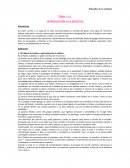 Filosofia de la estetica