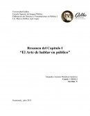 Como es el l arte de hablar en publico