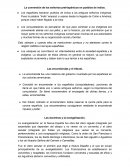 Como era la Historia de México Siglos XIX-XX La conversión de los señoríos prehispánicos en pueblos de indios.