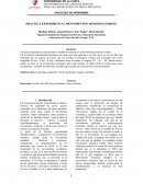 Desarrollo de la práctica experimental se estudia los cuerpos en el movimiento armónico simple.