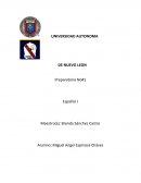 Actividad de aplicacion. Preparatoria Español