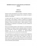 Rendimiento escolar y su relación con las técnicas de estudio CAPÍTULO I