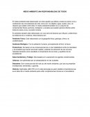 Cuidado del medio ambiente