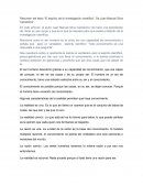 Reporte de lectura de El Espiritu de la Investigacion Cientifica