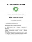 EJEMPLO DE LA FUNCION CARACTERIZACION