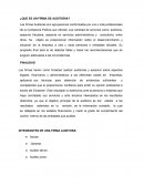 Que es una firma de auditoria