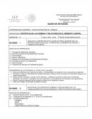 ASIGNATURA: CONTEXTUALIZA LAS NORMAS Y RELACIONES EN EL AMBIENTE LABORAL