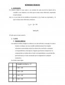 Numeros indices DEFINICIÓN: