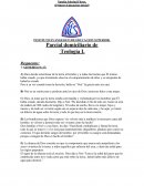 Parcial domiciliario de Teología I.