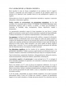 UNA VALORACION DE LA TERAPIA COGNITIVA