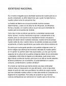 IDENTIDAD NACIONAL