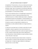 Porque merezco hacer mi examen