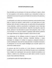 Participacion en clase. Página 1