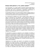 Ensayo sobre película "Y tú, cuánto cuestas"