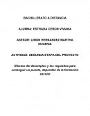 Segunda etapa del proyecto