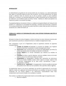 FORMULAR EL MODELO DE PROGRAMACIÓN LINEAL PARA OBTENER PROGRAMA MAESTRO DE PRODUCCIÓN
