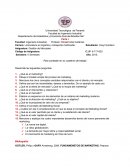 Gestion de mercado. Desarrolle las siguientes preguntas