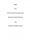 Administración de operaciones