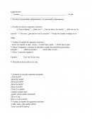 Ejercicios en lengua Maya