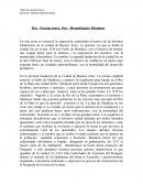 Dos Fundaciones, Dos Mentalidades Distintas