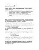 Actividad de metacognición Reflexión y autoevaluación