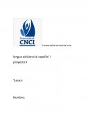 Proyecto de inglès 2 UNIVERSIDAD CNCI