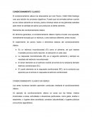 COMO ES EL CONDICIONAMIENTO CLASICO