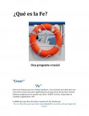 Que es la FE?