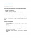 Tipos de investigacion