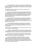 Ensayo responsabilidad