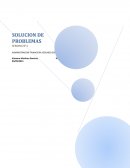 Solucion de problemas