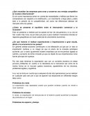 ¿Qué necesitan las empresas para crear y conservar una ventaja competitiva en el plano internacional?