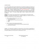 Acuerdo privado prenupcial (o pre-unión marital de hecho) celebrado en Bogotá, Colombia, en el que dos personas