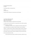 La psicología científica y sus sistemas teóricos.