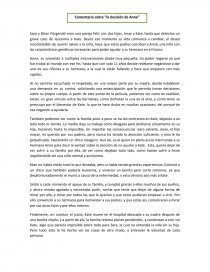 La decision. Página 1