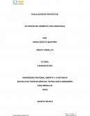 EVALUACIÓN DE PROYECTOS ACTIVIDAD DEL MOMENTO UNO (INDIVIDUAL)
