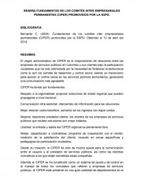 Reseña CIPER. Página 1